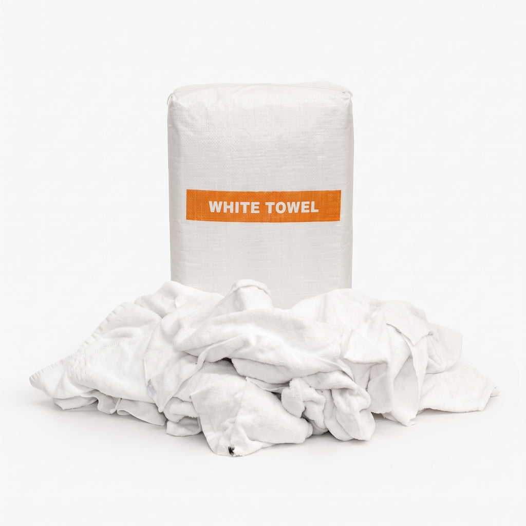 White Towelling Laundry Grade